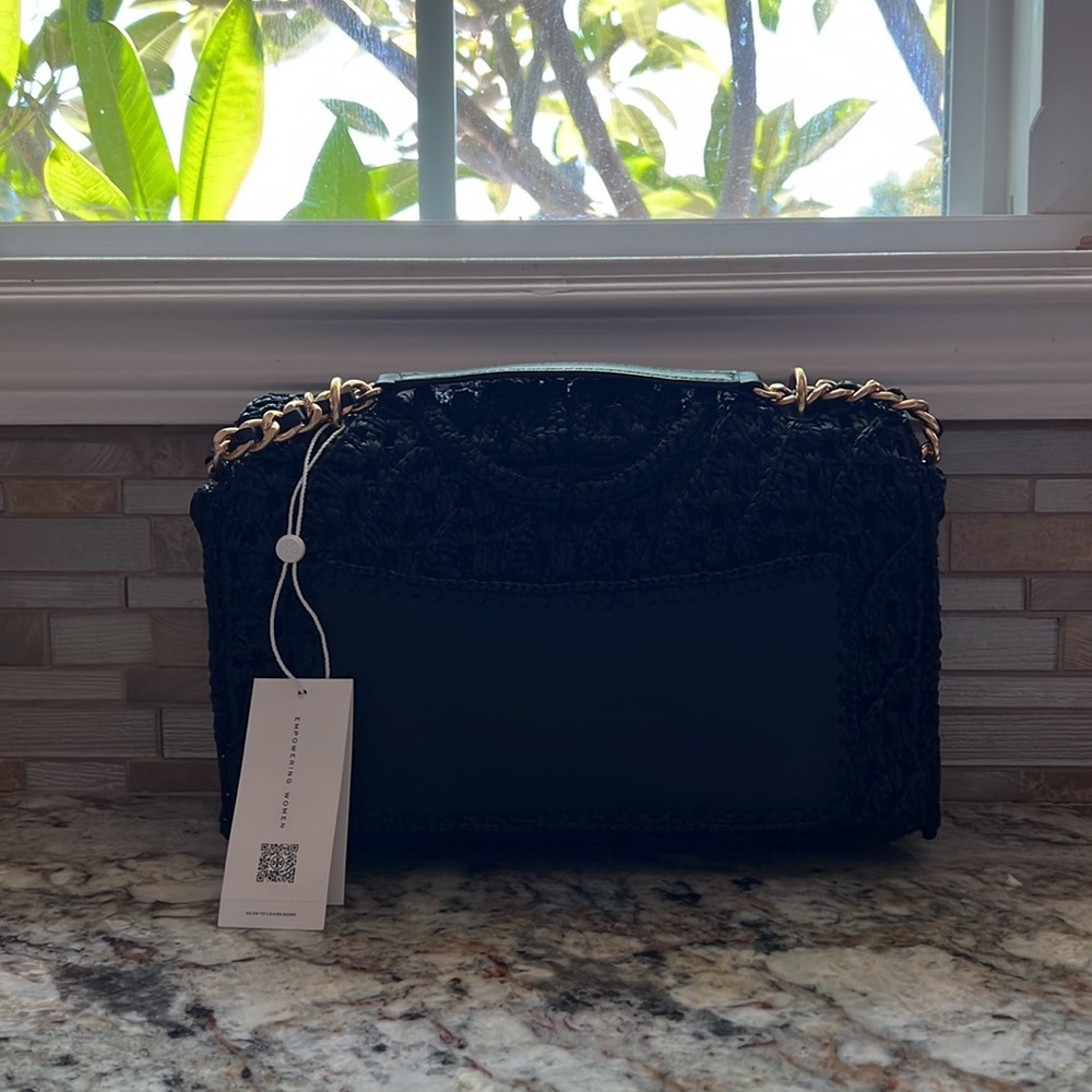 Tory Burch Fleming Raffia - Picture 3 of 8
